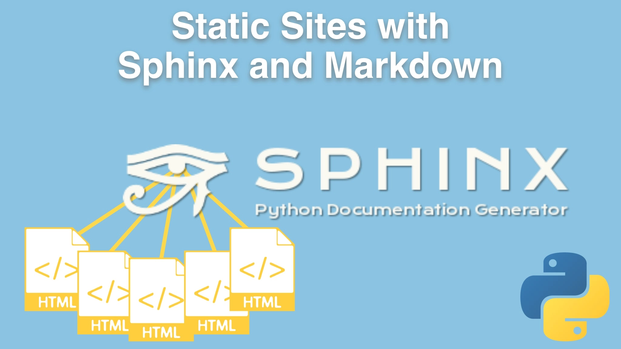 Course: Static Sites with Sphinx and Markdown