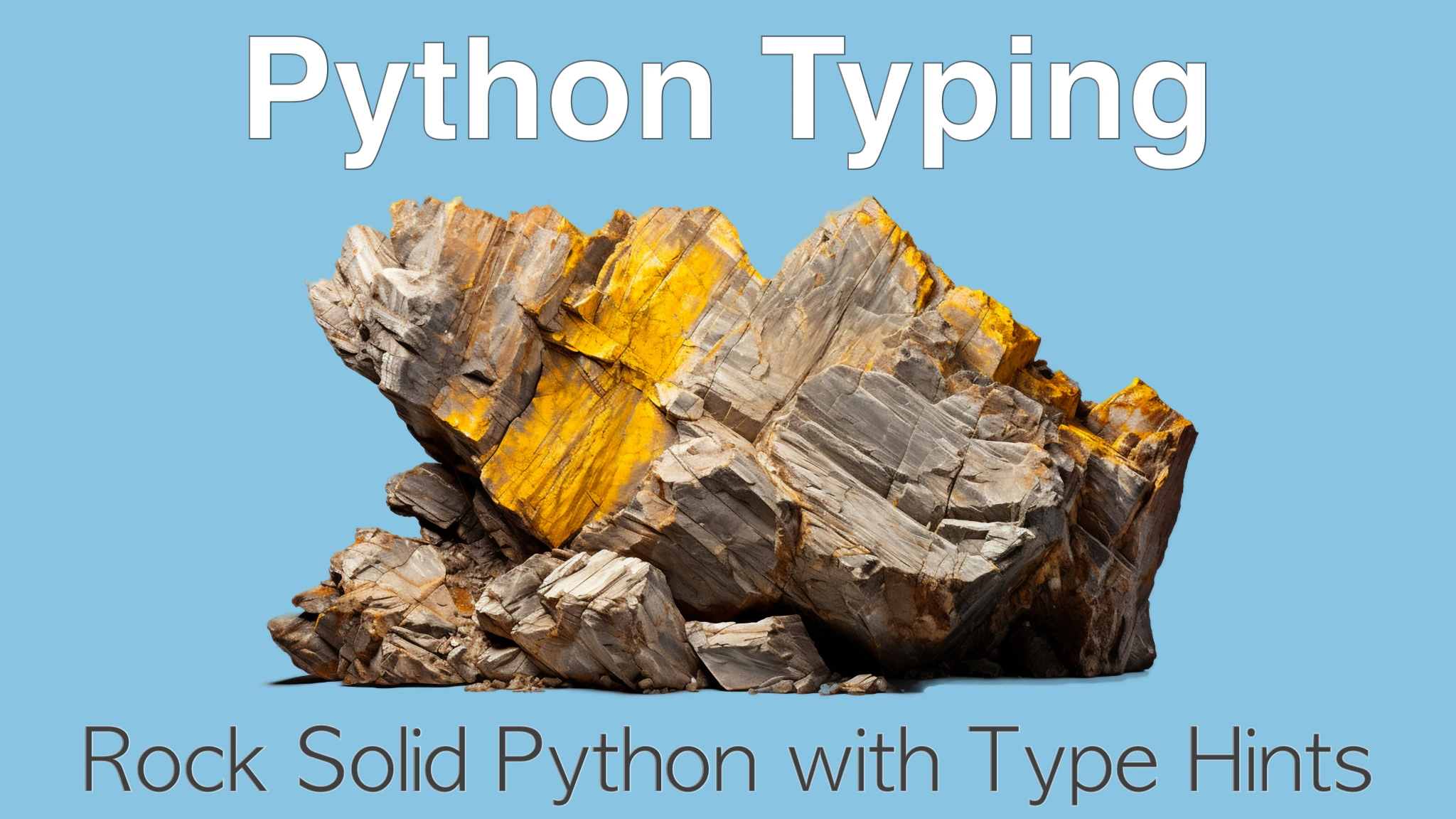 Course: Rock Solid Python  Typing